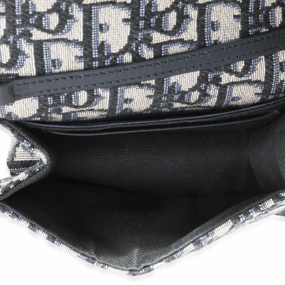 Dior Blue Dior Oblique Jacquard 30 Montainge Nano Pouch - Picture 8 of 8